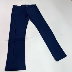 Calvin Klein Pants Mens 34x34 Blue Slim Fit Flat Front New Navy Dress pants